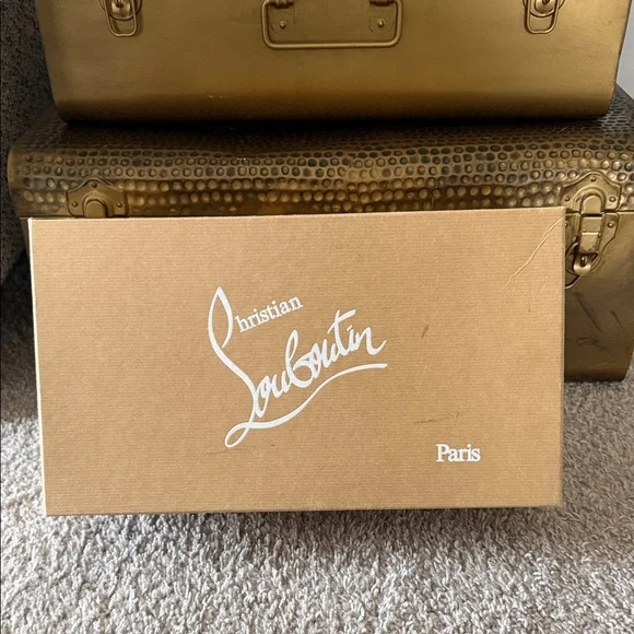 Christian Louboutin Black Greggo Flat